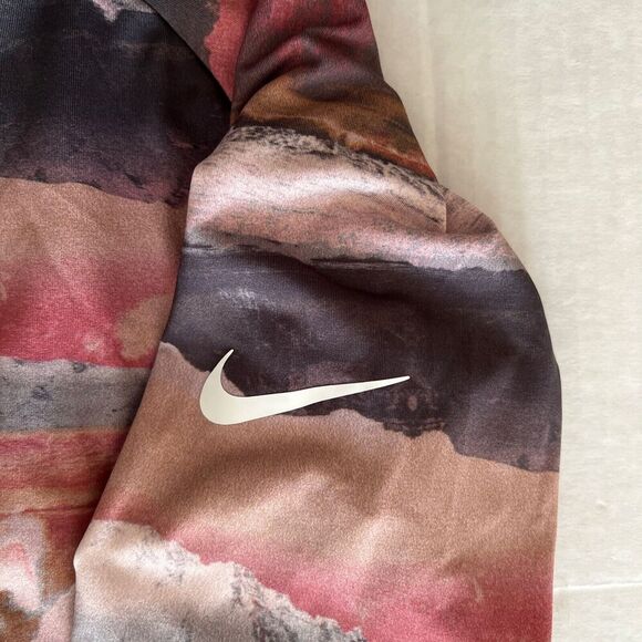 Nike NESSC310-637 SANGRIA Adventure Long-Sleeve One Piece Swimsuit - Picture 6 of 9